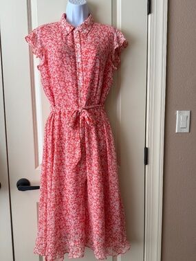 Nicole Miller Floral Dress size 8